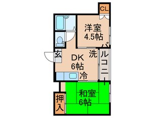 メゾン泉の物件間取画像